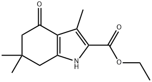 3,6,6-TRIMETHYL-4-OXO-4,5,6,7-TETRAHYDRO-1H-INDOLE-2-CARBOXYLIC ACID ETHYL ESTER price.