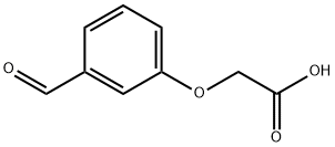 3-FORMYLPHENOXYACETIC ACID Struktur