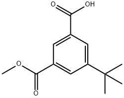 5-TERT-BUTYL-ISOPHTHALIC ACID MONOMETHYL ESTER Struktur