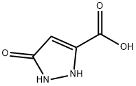 2,5-dihydro-5-oxo-1H-pyrazole-3-carboxylic acid  Struktur