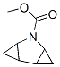 5-Azatricyclo[4.1.0.02,4]heptane-5-carboxylicacid,methylester, Struktur