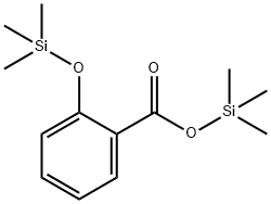 TRIMETHYLSILYL TRIMETHYLSILOXY SALICYLATE Struktur