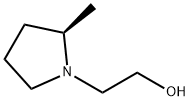 1-Pyrrolidineethanol,2-methyl-,(2R)-(9CI) Struktur