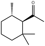 Ethanone, 1-[(1R,6S)-2,2,6-trimethylcyclohexyl]- (9CI) Struktur