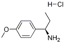 (R)-1-(4-METHOXYPHENYL)PROPAN-1-AMINE-HCl Struktur