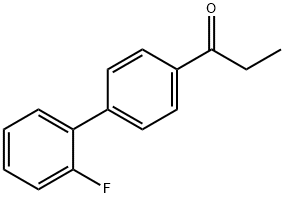 4'-(2-FLUOROPHENYL)PROPIOPHENONE Struktur