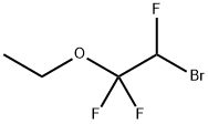 2-BROMO-1,1,2-TRIFLUOROETHYL ETHYL ETHER Struktur