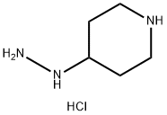 1-(piperidin-4-yl)hydrazine dihydrochloride Struktur