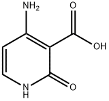 3-Pyridinecarboxylic  acid,  4-amino-1,2-dihydro-2-oxo- Struktur