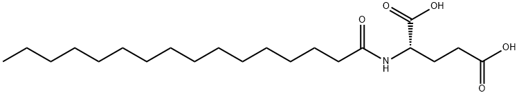 PALMITOYL GLUTAMIC ACID Struktur