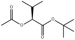 (S)-tert-butyl 2-acetoxy-3-Methylbutanoate Struktur