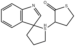 Spiro[3H-indole-3,2'-[1,3]dithiolan]-2(1H)-one Struktur