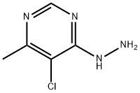 4(1H)-Pyrimidinone,5-chloro-6-methyl-,hydrazone(9CI) Struktur