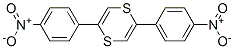 2,5-Di(4-nitrophenyl)-1,4-dithiin Struktur