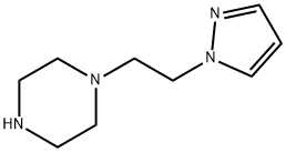 Piperazine, 1-[2-(1H-pyrazol-1-yl)ethyl]- (9CI) Struktur