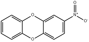 2-nitrodibenzo-4-dioxin Struktur