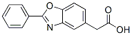 2-(2-phenylbenzooxazol-5-yl)acetic acid Struktur