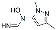 Methanimidamide,  N-(1,3-dimethyl-1H-pyrazol-5-yl)-N-hydroxy-  (9CI) Struktur