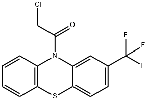 2-CHLORO-1-(2-TRIFLUOROMETHYL-PHENOTHIAZIN-10-YL)-ETHANONE price.