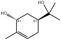 (1S-trans)-5-hydroxy-alpha,alpha,4-trimethylcyclohex-3-ene-1-methanol Struktur