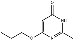 4(1H)-Pyrimidinone, 2-methyl-6-propoxy- (9CI) Struktur