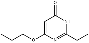 4(1H)-Pyrimidinone, 2-ethyl-6-propoxy- (9CI) Struktur