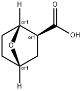 (1R,4S,6R)-7-oxabicyclo[2.2.1]heptane-6-carboxylic acid Struktur