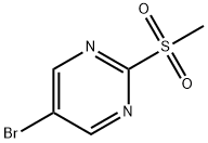 5-BROMO-2-METHANESULFONYL-PYRIMIDINE Struktur