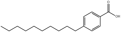 4-N-DECYLBENZOIC ACID Struktur