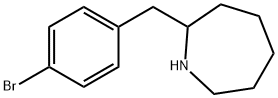 2-[(4-BROMOPHENYL)METHYL]HEXAHYDRO-1H-AZEPINE Struktur