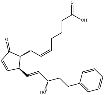 17-PHENYL TRINOR PROSTAGLANDIN A2 Struktur