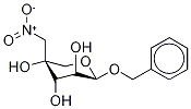 Benzyl 4-C-Nitromethylene--D-arabinopyranoside Struktur