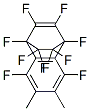 1,2,3,4,5,8,9,9,10,10-Decafluoro-1,4-dihydro-6,7-dimethyl-1,4-ethanonaphthalene Struktur