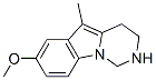 7-Methoxy-5-methyl-1,2,3,4-tetrahydropyrimido[1,6-a]indole Struktur