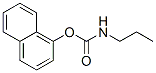 naphthalen-1-yl N-propylcarbamate Struktur