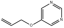 Pyrimidine, 5-(2-propenyloxy)- (9CI) Struktur