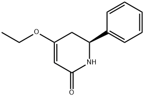 2(1H)-Pyridinone,4-ethoxy-5,6-dihydro-6-phenyl-,(6S)-(9CI) Struktur