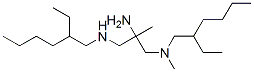 N,N''-Bis(2-ethylhexyl)-N,2-dimethyl-1,2,3-propanetriamine Struktur