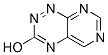 Pyrimido[5,4-e]-as-triazin-3-ol (7CI,8CI) Struktur