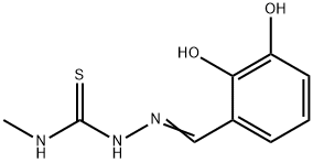 Hydrazinecarbothioamide, 2-[(2,3-dihydroxyphenyl)methylene]-N-methyl- (9CI) Struktur