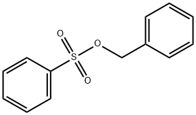 Benzyl Alcohol Benzenesulfonate Struktur