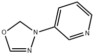 Pyridine, 3-(1,3,4-oxadiazol-3(2H)-yl)- (9CI) Struktur