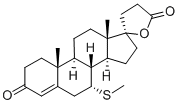 7a-Thiomethylspironolactone, 38753-77-4, 結(jié)構(gòu)式