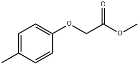 METHYL (P-TOLYLOXY)ACETATE Struktur