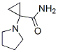 Cyclopropanecarboxamide, 1-(1-pyrrolidinyl)- (9CI) Struktur