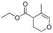 3,4-Dihydro-5-methyl-2H-pyran-4-carboxylic acid ethyl ester Struktur