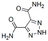 2H-1,2,3-Triazole-4,5-dicarboxamide(9CI) Struktur