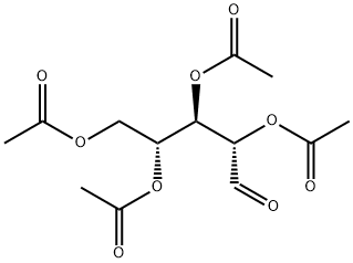 D-Arabinose tetraacetate Struktur