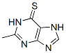 1,7-Dihydro-2-methyl-6H-purine-6-thione Struktur