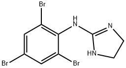 2-(2,4,6-Tribromoanilino)-2-imidazoline Struktur